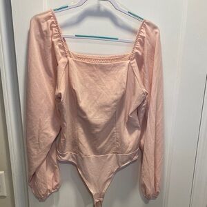 Romantic Pink One Piece Top